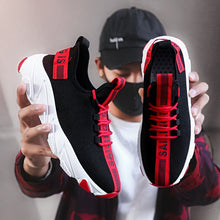 Load image into Gallery viewer, Hot Cool Fashion Autumn Sneakers Handiness Casual Shoes Men Color Stitching Sneaker Male Flyknit Breathable Lace Up Casual Shoes