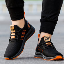 Load image into Gallery viewer, Fashion Sneakers Men Vulcanized Shoes Air Mesh Mens Trainers Lightweight Casual Shoes Men Black Footware Tenis Masculino
