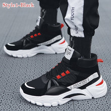 Load image into Gallery viewer, LASPERAL nuevos hombres zapatos casuales Lac-los zapatos de los hombres de la moda de invierno mujer zapatilla de deporte torpe casuales de plataforma de zapatos de tacón alto papá 39-44