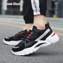 Load image into Gallery viewer, LASPERAL nuevos hombres zapatos casuales Lac-los zapatos de los hombres de la moda de invierno mujer zapatilla de deporte torpe casuales de plataforma de zapatos de tacón alto papá 39-44
