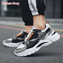 Load image into Gallery viewer, LASPERAL nuevos hombres zapatos casuales Lac-los zapatos de los hombres de la moda de invierno mujer zapatilla de deporte torpe casuales de plataforma de zapatos de tacón alto papá 39-44