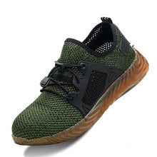 Load image into Gallery viewer, Manlegu Air Mesh Steel Toe Work Shoes Breathable Working Shoes Man Safety Lightweight Puncture-Proof Safety Boots Dropshipping