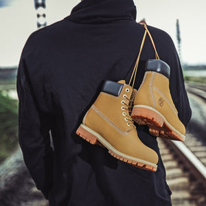 Martin Timberland MEN'S Shoes Kick Worker Boots Martin Boots Men's British-Style Hight-top 10061 Workwear Winter Women's