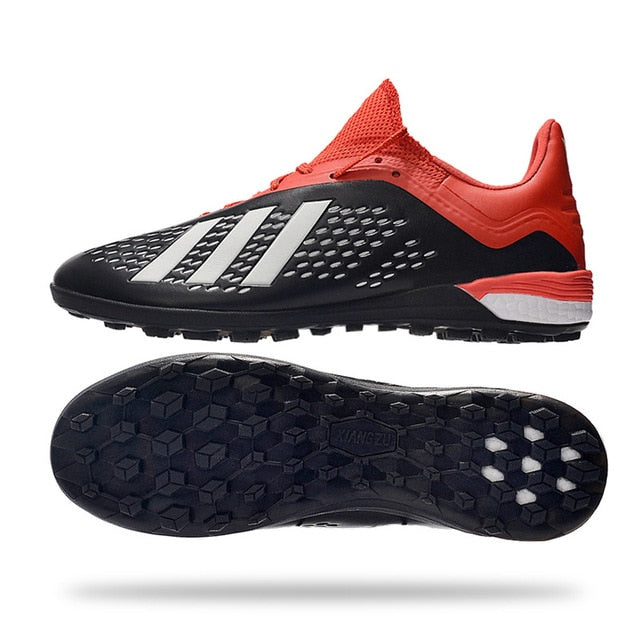 2020 Non-slip Wear-resistant Luminous Turf Football Shoes Male Spikes FG Training Broken Nail Training Soccer Cleats